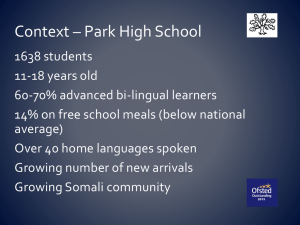 Context – Park High School