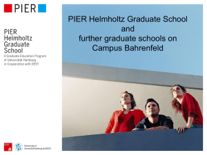 PowerPoint-Präsentation - DESY Summer Student Programme 2015