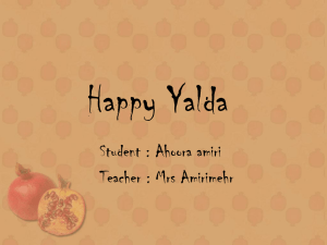 Happy Yalda - rsischools