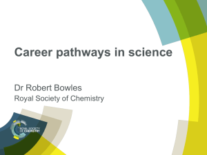 Career pathways in science