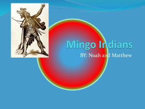 Mingo Indians - Lobao4thgrade