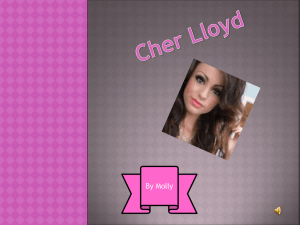 Cher Lloyd - The Ridge ← Primary School