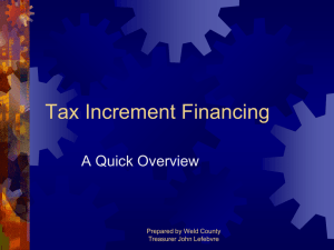 Use and Abuse of Tax Increment Financing