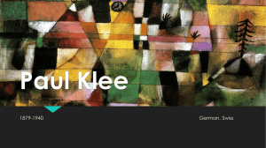 Paul Klee Cityscape