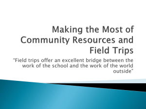 Making the Most of Community Resources and