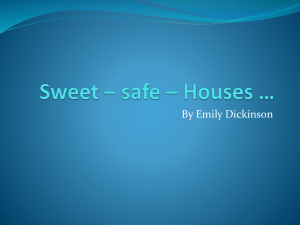 Sweet * safe * Houses *
