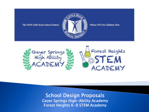 Forest Heights K-8 STEM Academy Goals