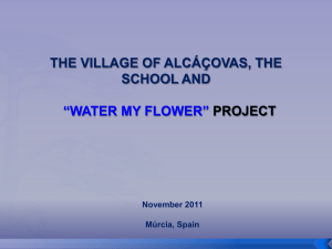 Diapositivo 1 - Water my flower