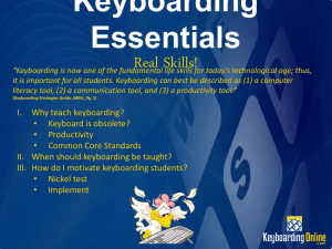 Keyboarding Online * Real Skills!
