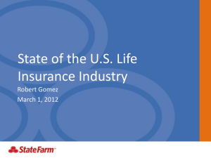 State of the US Life Insurance Industry