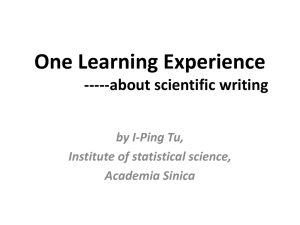 PowerPoint - Academia Sinica
