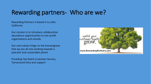 Click for Non Profit Partnership Presentation