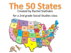 50 States PowerPoint
