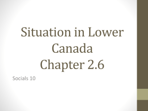 Lower Canada Chapter 2.6