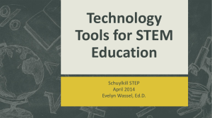 STEM Tech tools April 2014