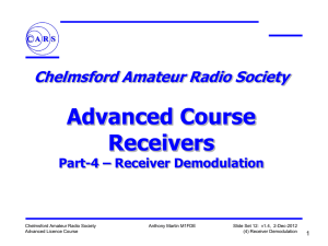 Aslide12-Receivers-4 - Chelmsford Amateur Radio Society