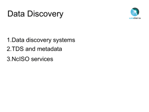 metadata enables data discovery