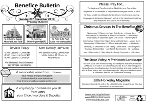 Benefice Bulletin 21 December 2014