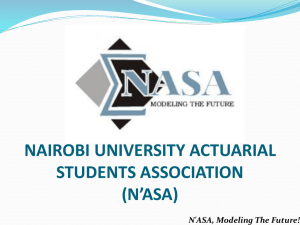 n`asa - University of Nairobi