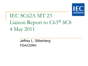 IEC SC62A MT23 Liais..