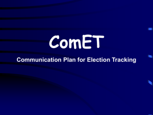 ComET - Election Commission of India