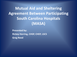 MASA - South Carolina Hospital Association