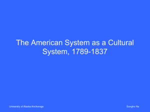 The Political Culture of the American System, 1801-1829