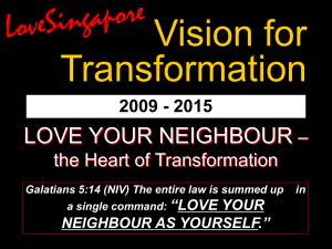 Transformation Vision Powerpoint