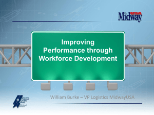 Improving Performance through Workforce Development