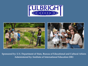 Fulbright Grants - Villanova University
