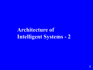 Int sys 2mod - Intelligent Systems