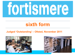 `Leadership and Management of the sixth form