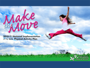 Make the Move - National Coalition for Promoting Physical Activity