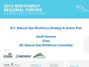 BC Natural Gas Workforce Strategy Committee