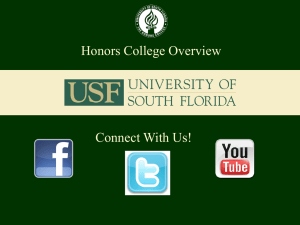 30 USF - Honors College