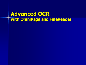 02 Advanced OCR - Accessing Higher Ground