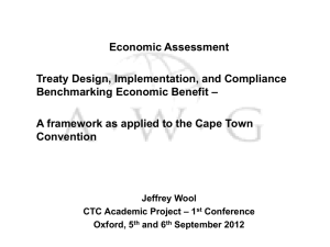 Economic assessment - Oxford Law Faculty