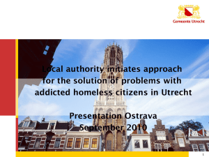 Situation in Utrecht end nineties