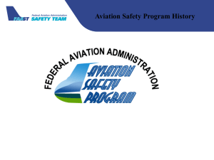 History of Safety Program