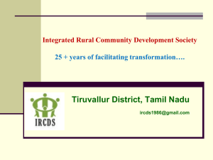 IRCDS Presentaion - ircds | organisation profile