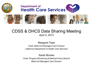 DRAFT-CDSS-DHCS-Data-Sharing-Presentation
