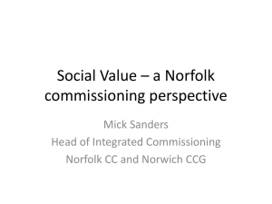 Mick Sanders - Voluntary Norfolk