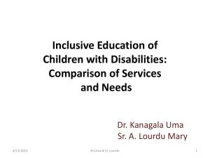Kanagala Uma_Inclusive education of children with disabilities