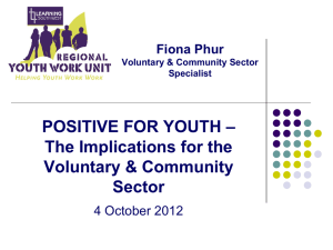 Positive for Youth - Voice & Influence