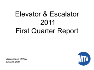 Elevator & Escalator Update
