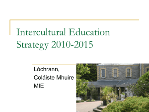 Intercultural Education Strategy 2010-2015