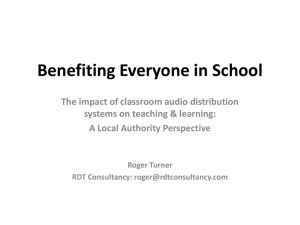 Benefiting Everyone in School