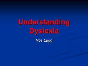 Understanding Dyslexia - The Learning Staircase