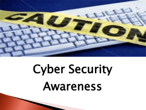Cyber-Security Awareness PowerPoint