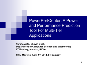 PowerPerfCenter: A Power and Performance Prediction